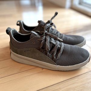 SOREL Olive colored tennis shoes